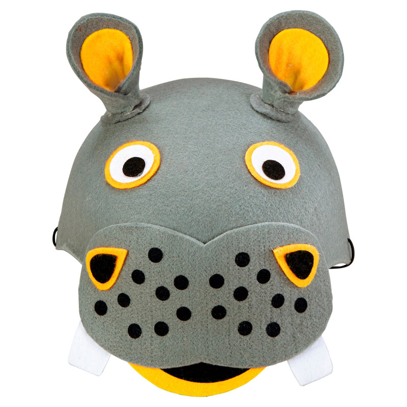 Filcová čiapka v tvare hrocha